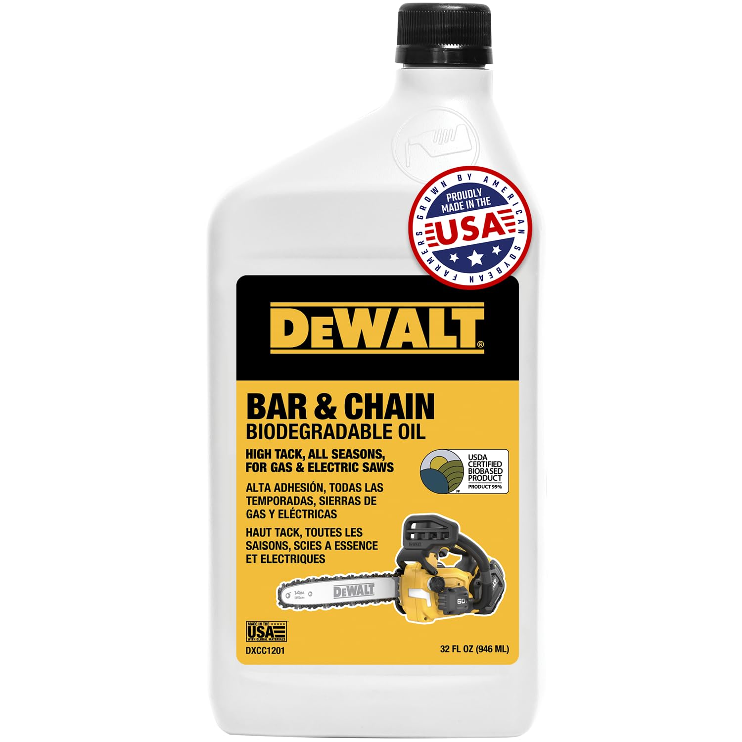 dewalt-biodegradable-bar-chain-oil-32-oz image 1