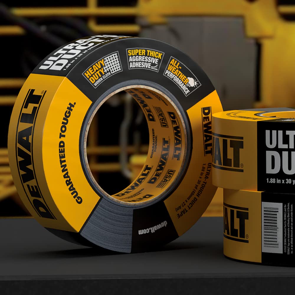 dewalt-ultra-tough-duct-tape-1-88-in-x-10-yd-12-pack-black image 3