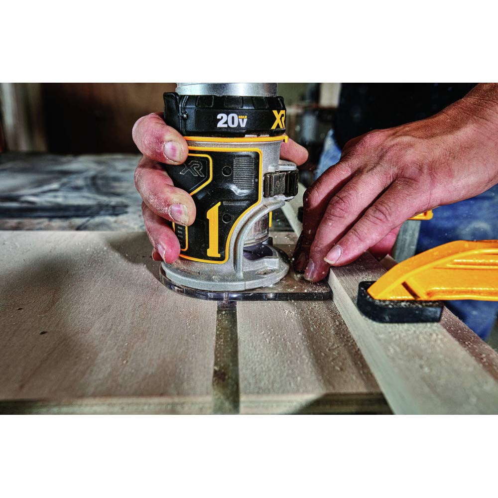 dewalt-20v-max-xr-brushless-cordless-router-dcw600b-tool-only image 8