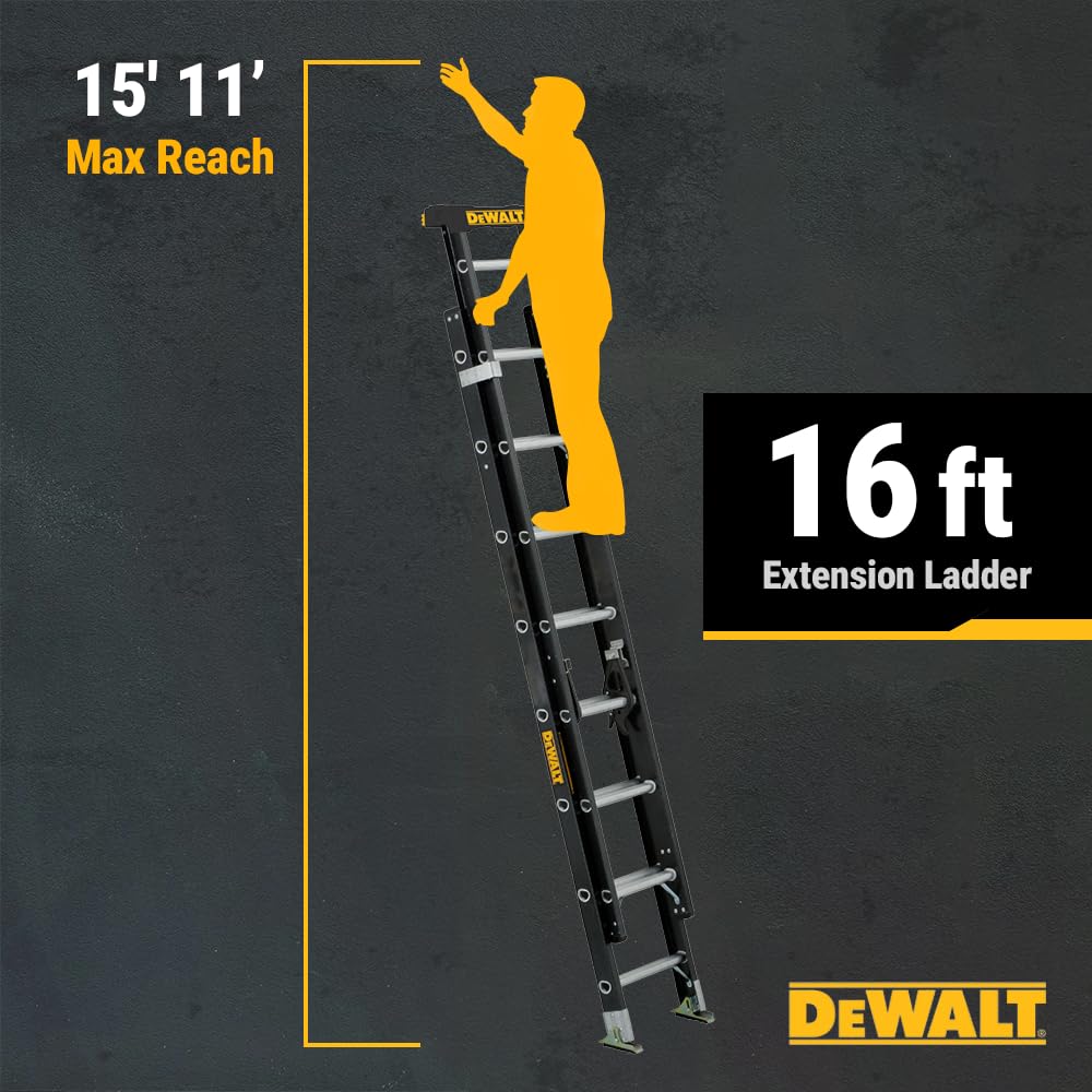 dewalt-dxl3020-16pt-16-ft-type-ia-fiberglass-extension-ladder-with-protop image 4