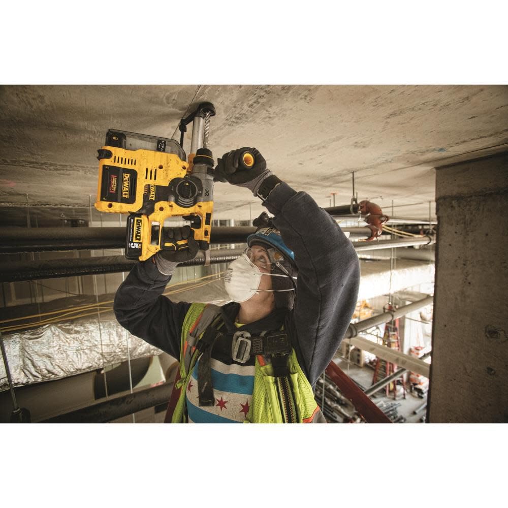dewalt-dch273p2-20v-max-xr-brushless-1-inch-sds-rotary-hammer-with-5-0ah-batteri image 3