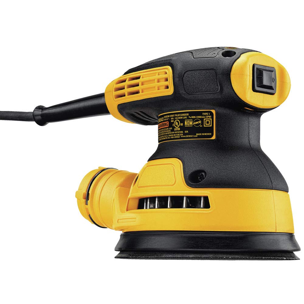 dewalt-dwe6423k-5-inch-variable-speed-random-orbital-sander-kit-with-hook-and-lo image 7