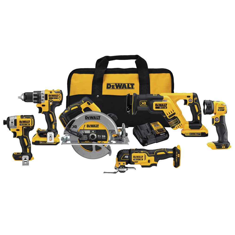 dewalt-dck684d2-20v-max-6-tool-combo-kit-with-2-batteries image 1