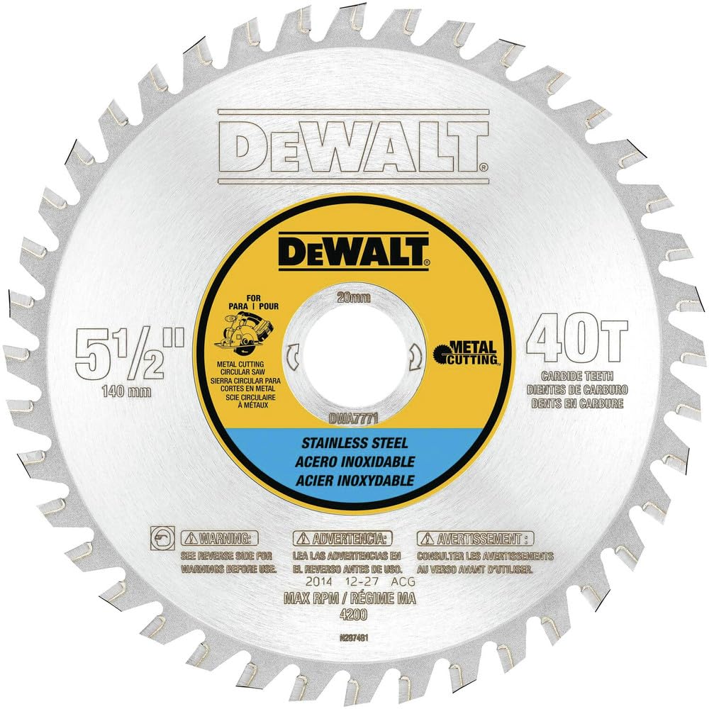 dewalt-dwa7771-5-1-2-30t-stainless-steel-metal-cutting-blade image 1