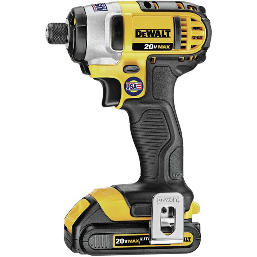 dewalt-dcf885c2-20v-max-lithium-ion-1-4-in-impact-driver-kit-1-5ah image 2