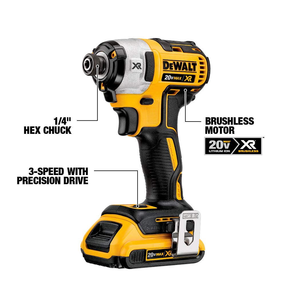 dewalt-dck483d2-20v-max-xr-brushless-compact-4-tool-combo-kit image 3