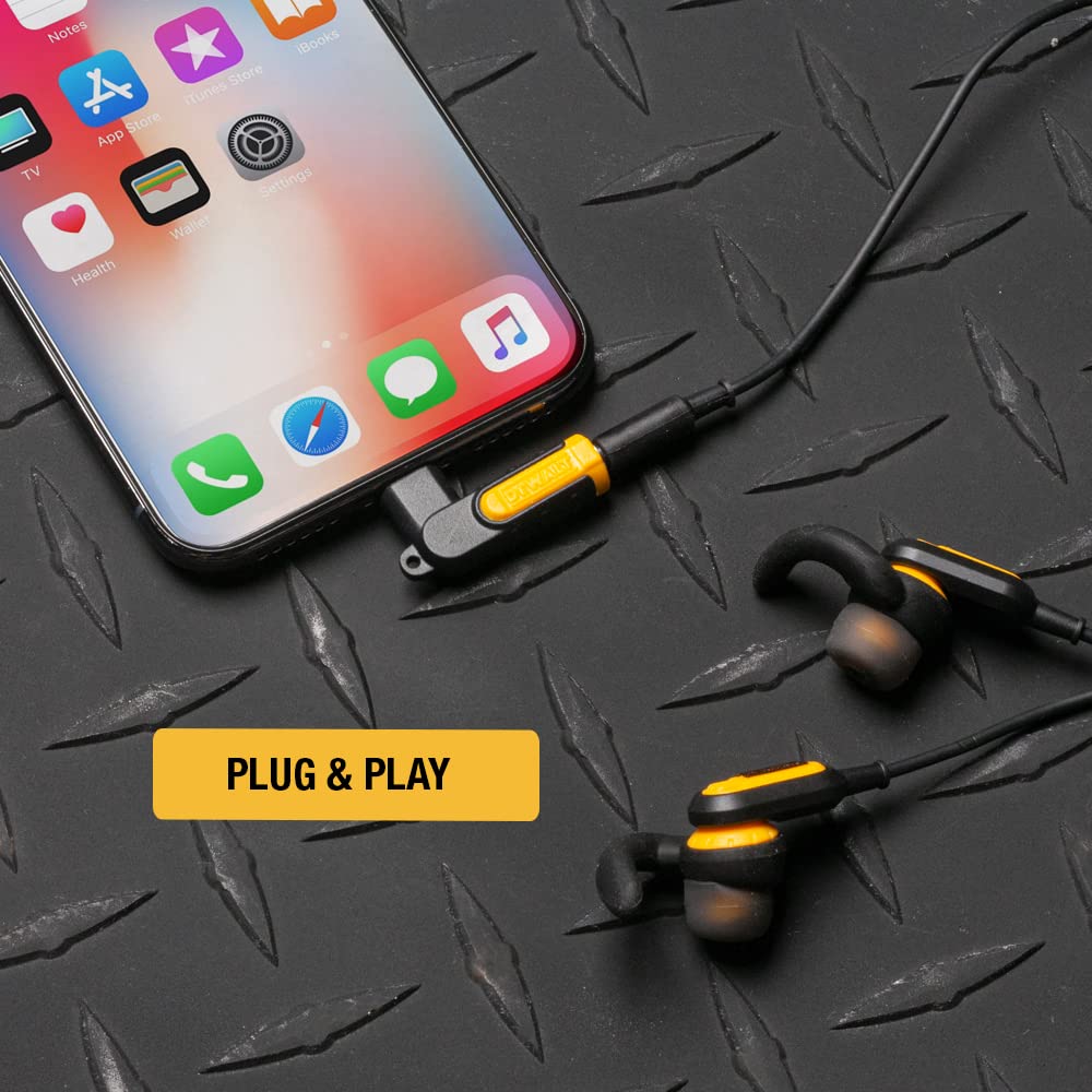 dewalt-heavy-duty-90-degree-3-5mm-to-lightning-adapter-for-iphone image 4