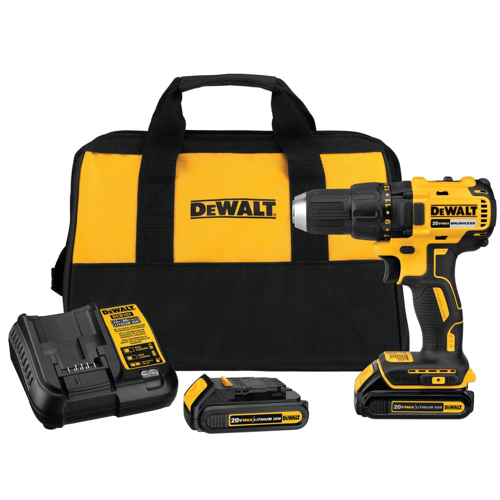 dewalt-20v-max-compact-drill-driver-kit-340-uwo-dcd777c2 image 1