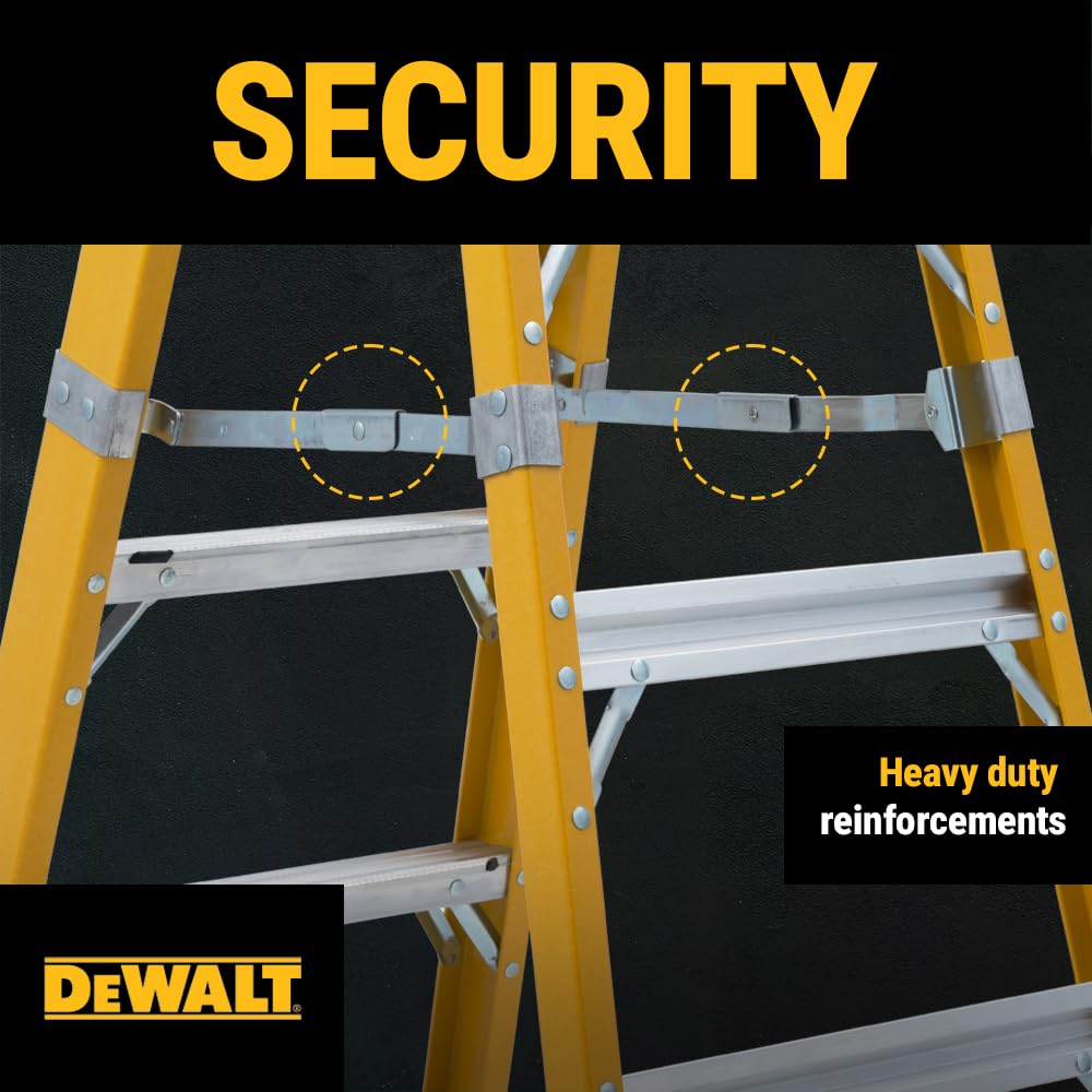 dewalt-dxl3810-08-8-ft-fiberglass-stepladder-500-lb-heavy-duty image 3