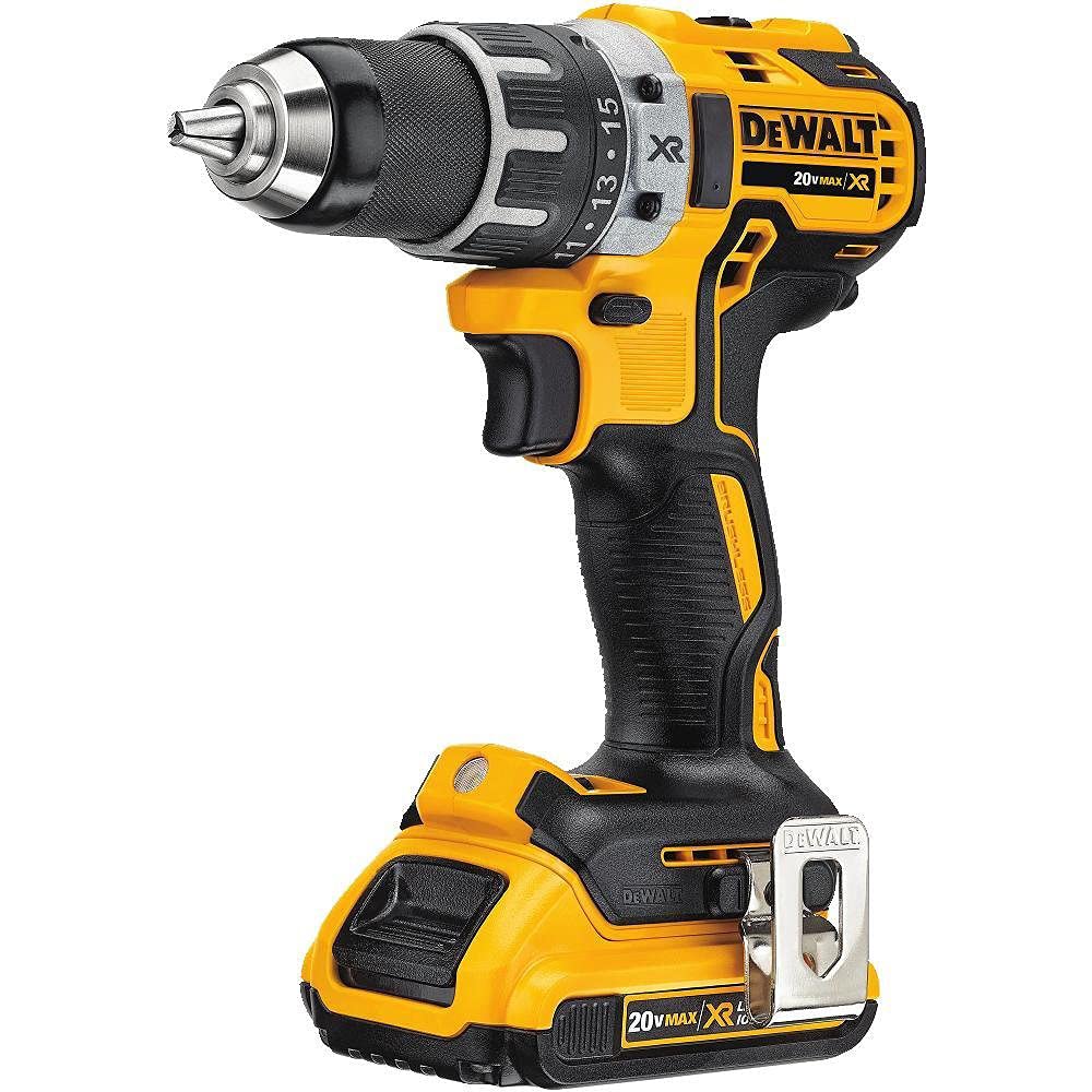 dewalt-dcd791d2-20v-max-xr-brushless-compact-drill-kit image 6