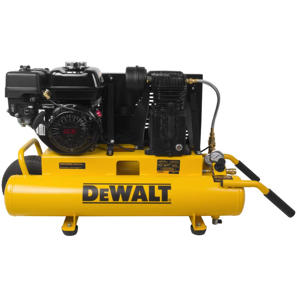 dewalt-dxcmtb5590856-8-gallon-honda-gx160-wheelbarrow-air-compressor image 1
