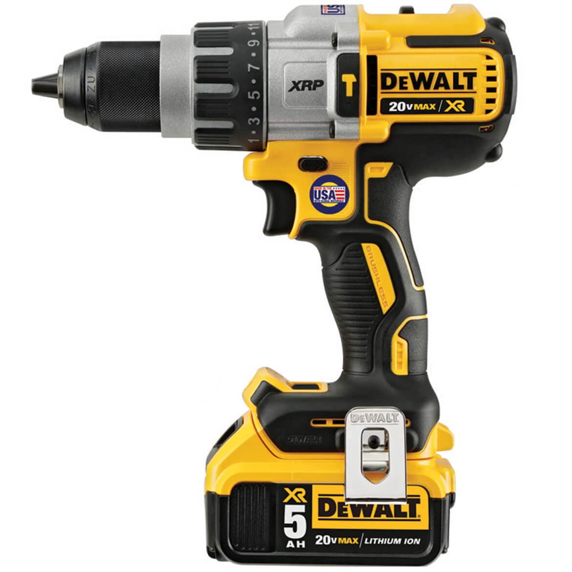 dewalt-20v-max-xr-6-tool-cordless-combo-kit-dck694p2-with-2-batteries-charger image 3