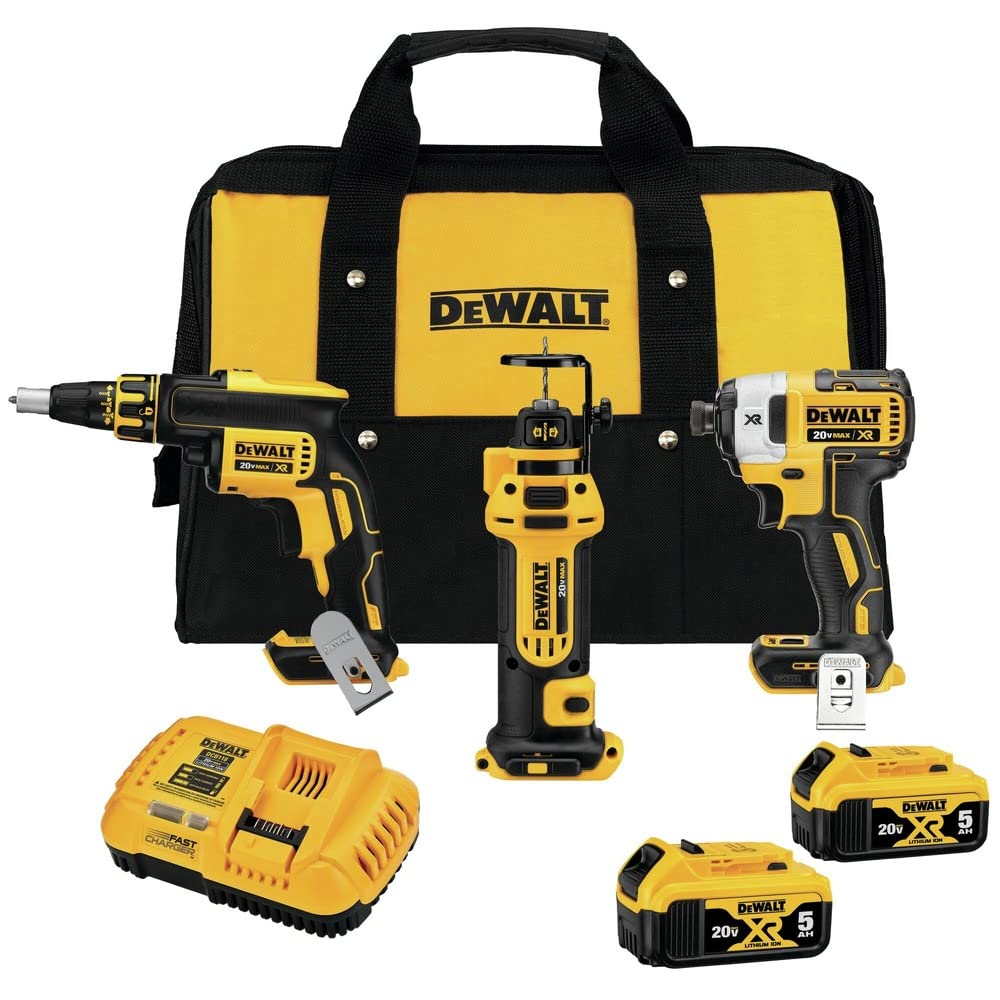 dewalt-dck301p2-20v-max-xr-3-piece-drywall-kit image 1