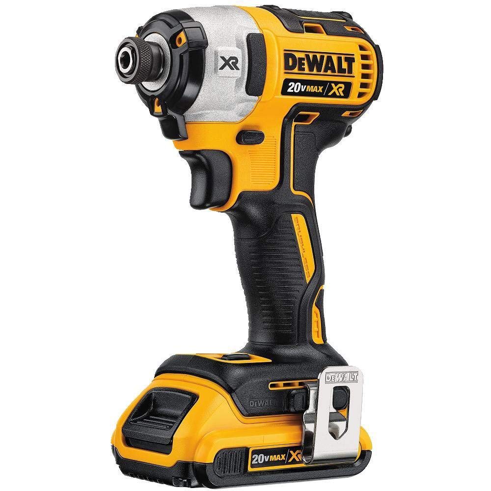 dewalt-dcf887d2-20v-max-xr-brushless-impact-driver-kit-1-4-inch-3-speed-2-0-ah image 2