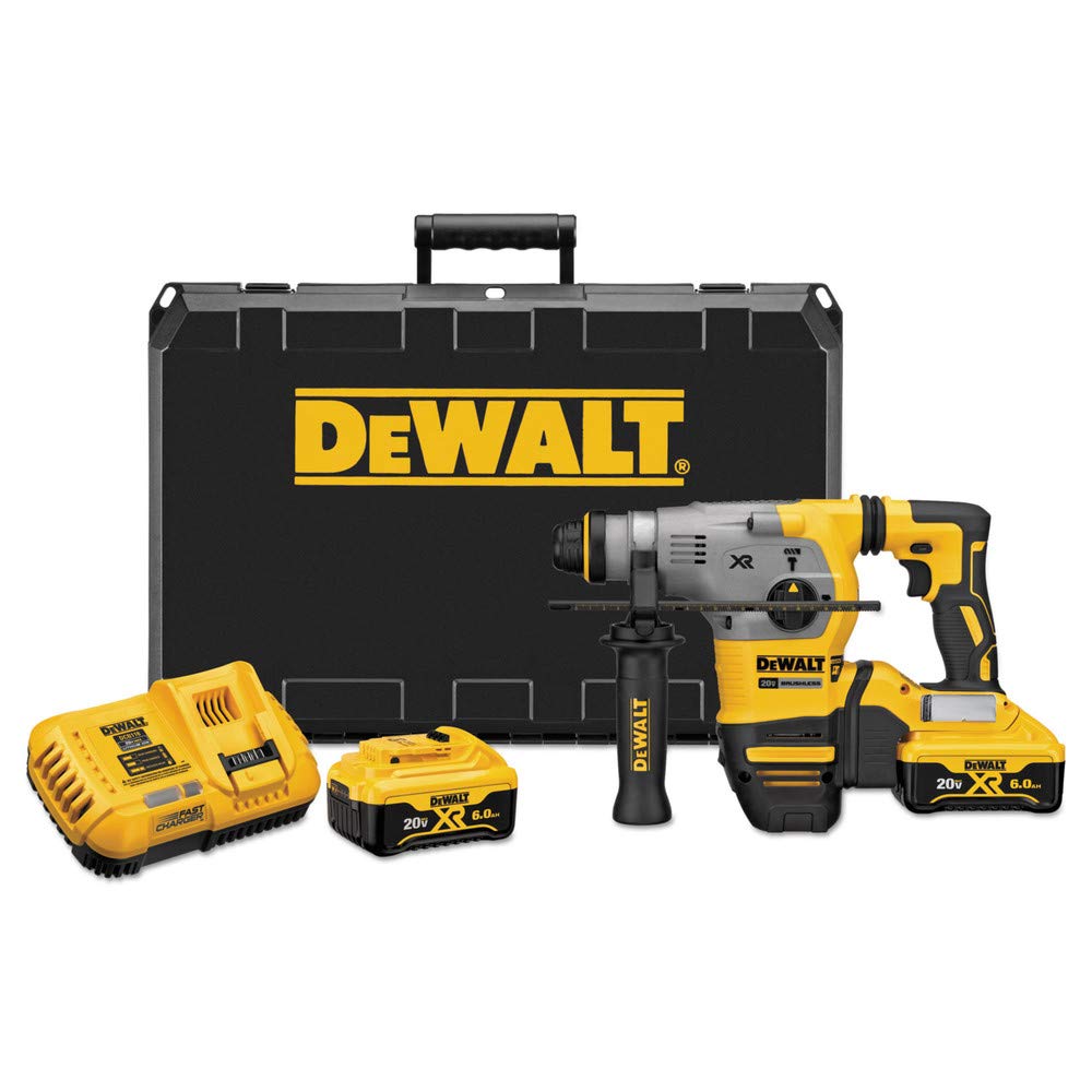 dewalt-20v-max-xr-brushless-sds-plus-rotary-hammer-kit-1-1-8-in-dch293r2 image 1