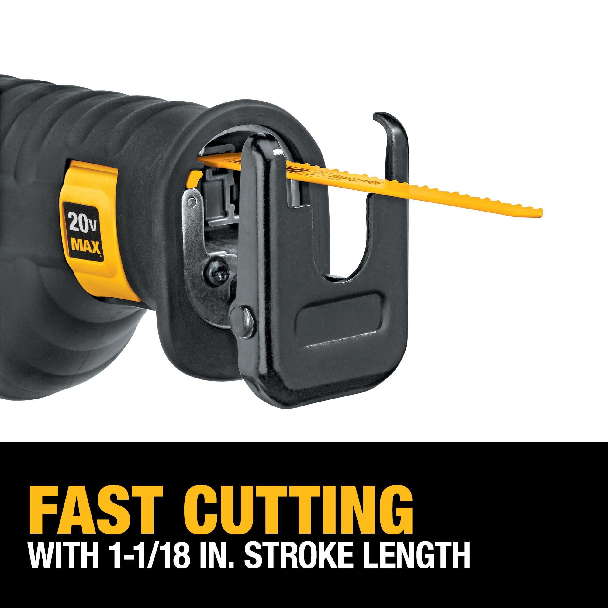 dewalt-20v-max-cordless-reciprocating-saw-kit-dcs380p1-with-battery-charger image 5