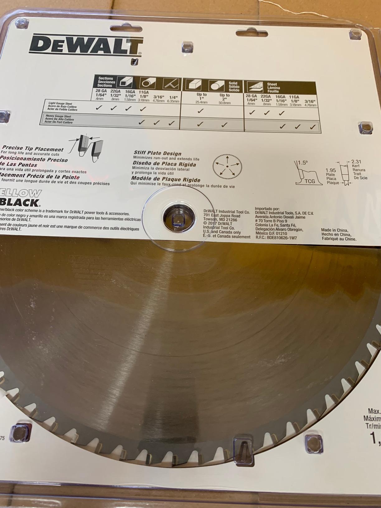 Solid blade