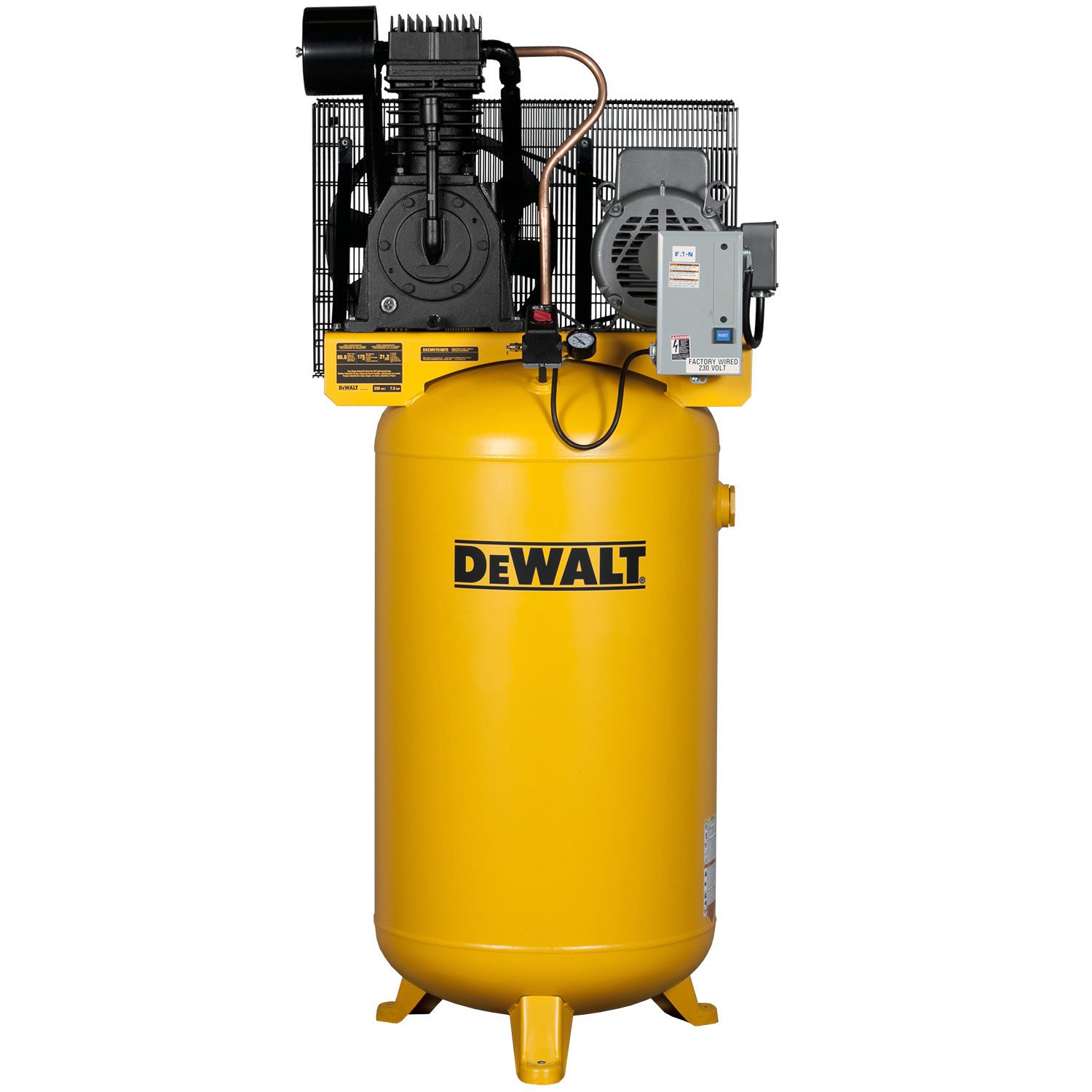 dewalt-dxcmv7518075-80-gallon-two-stage-cast-iron-industrial-air-compressor image 1
