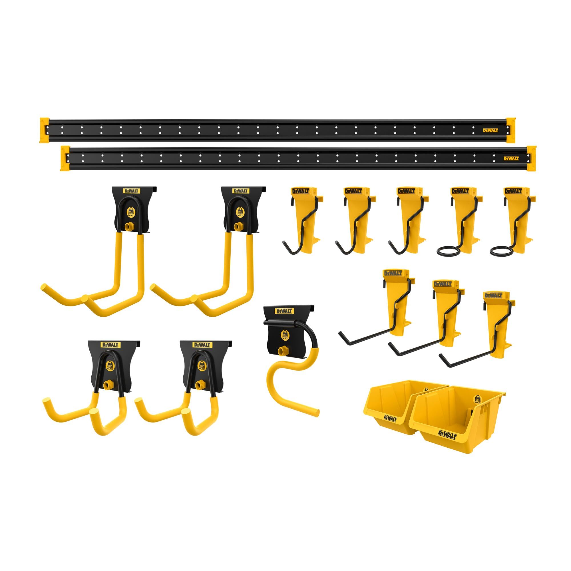 dewalt-dwst82825-10-piece-power-tool-organizer-kit-garage-workshop-storage-syste image 4