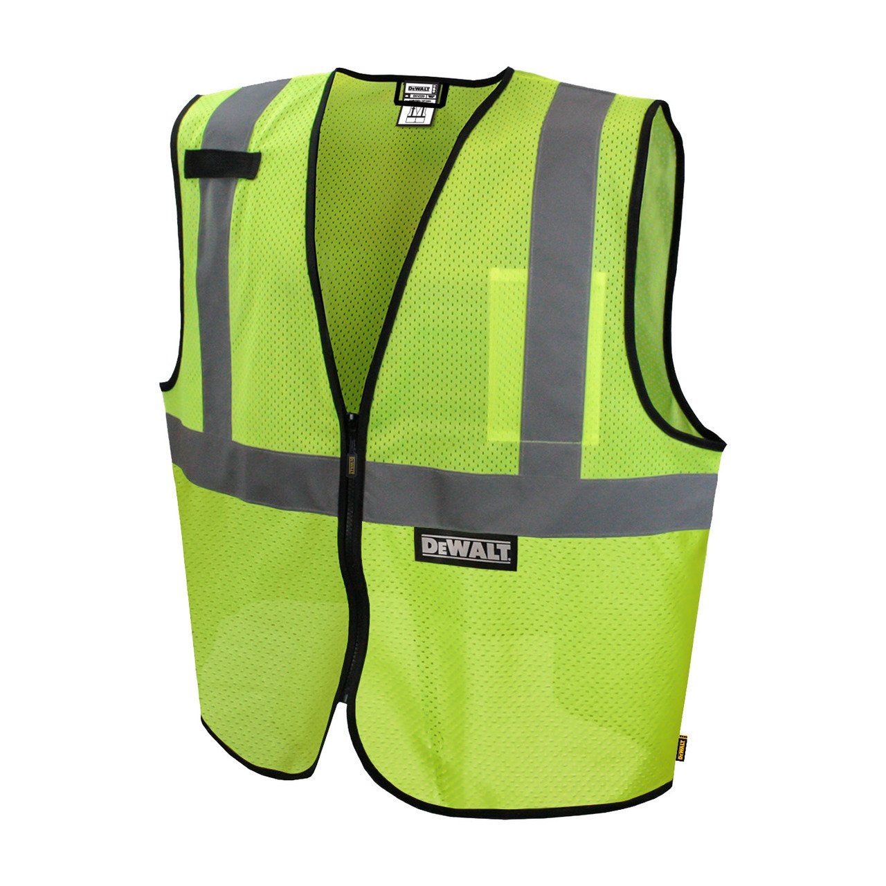 dewalt-dsv220-2x-industrial-safety-vest-class-2-hi-vis-mesh image 1