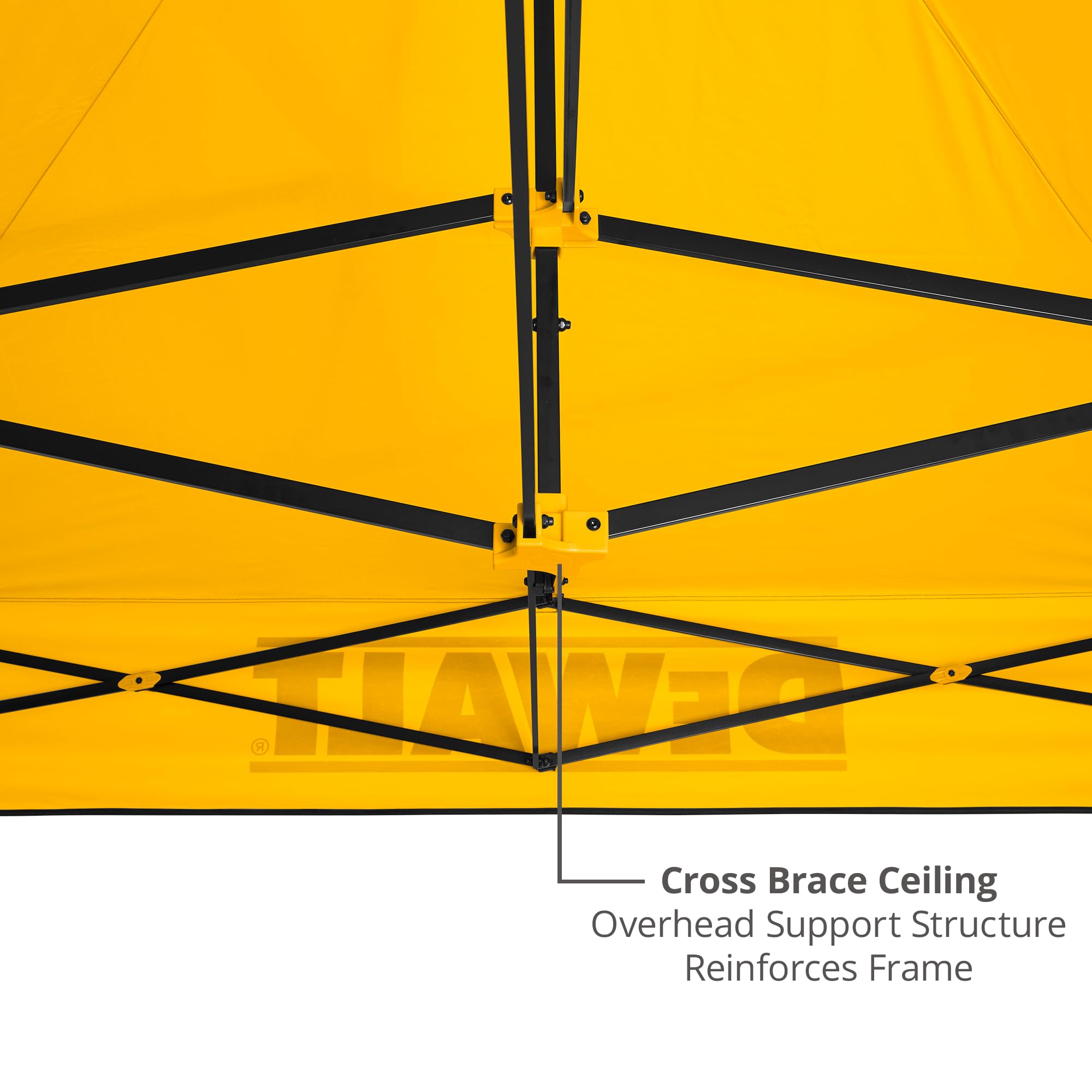 dewalt-10-x-10-work-shelter-canopy-with-duralon-plus-fabric-and-roller-bag image 5