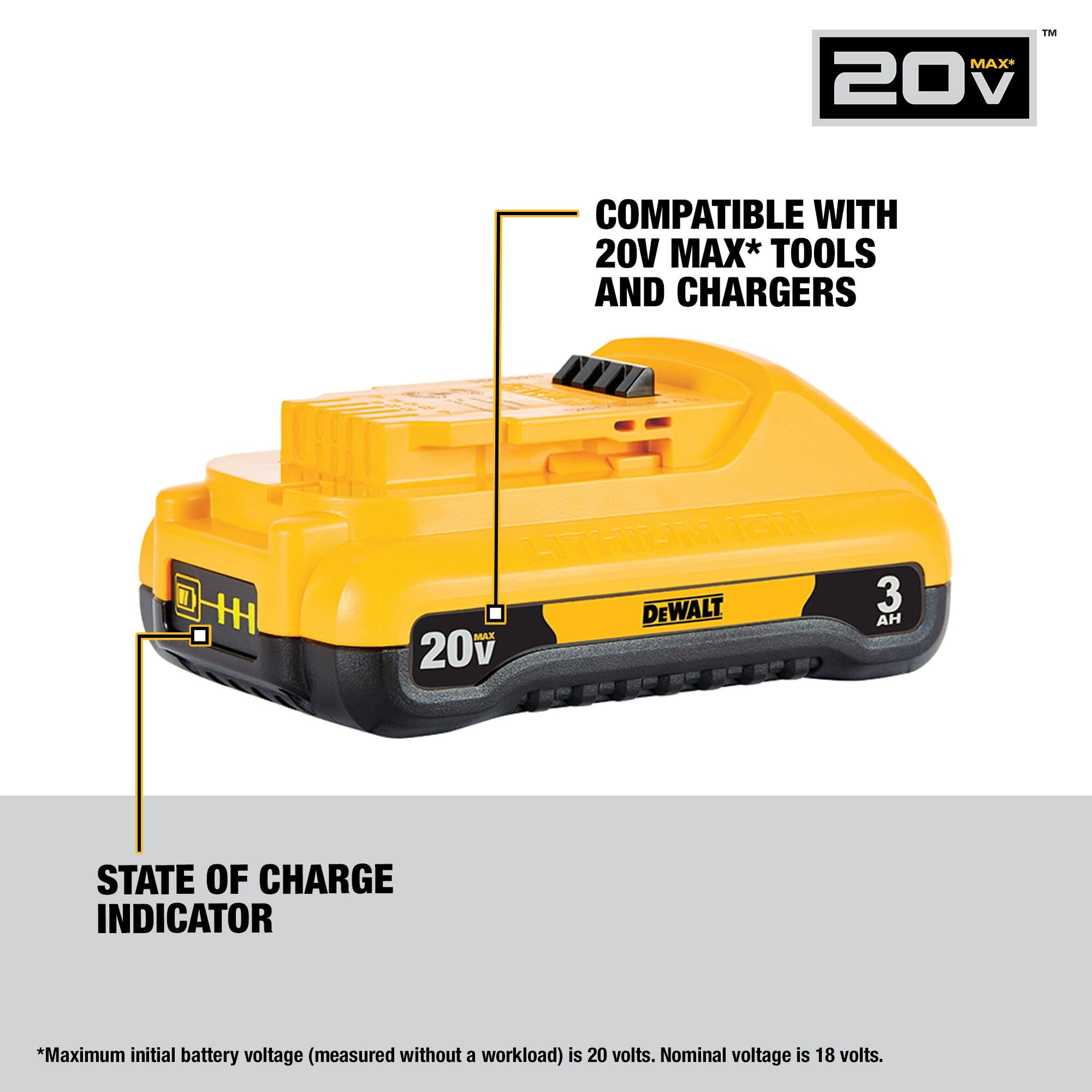 dewalt-20v-max-3-0ah-battery-2-pack-dcb230-2 image 5