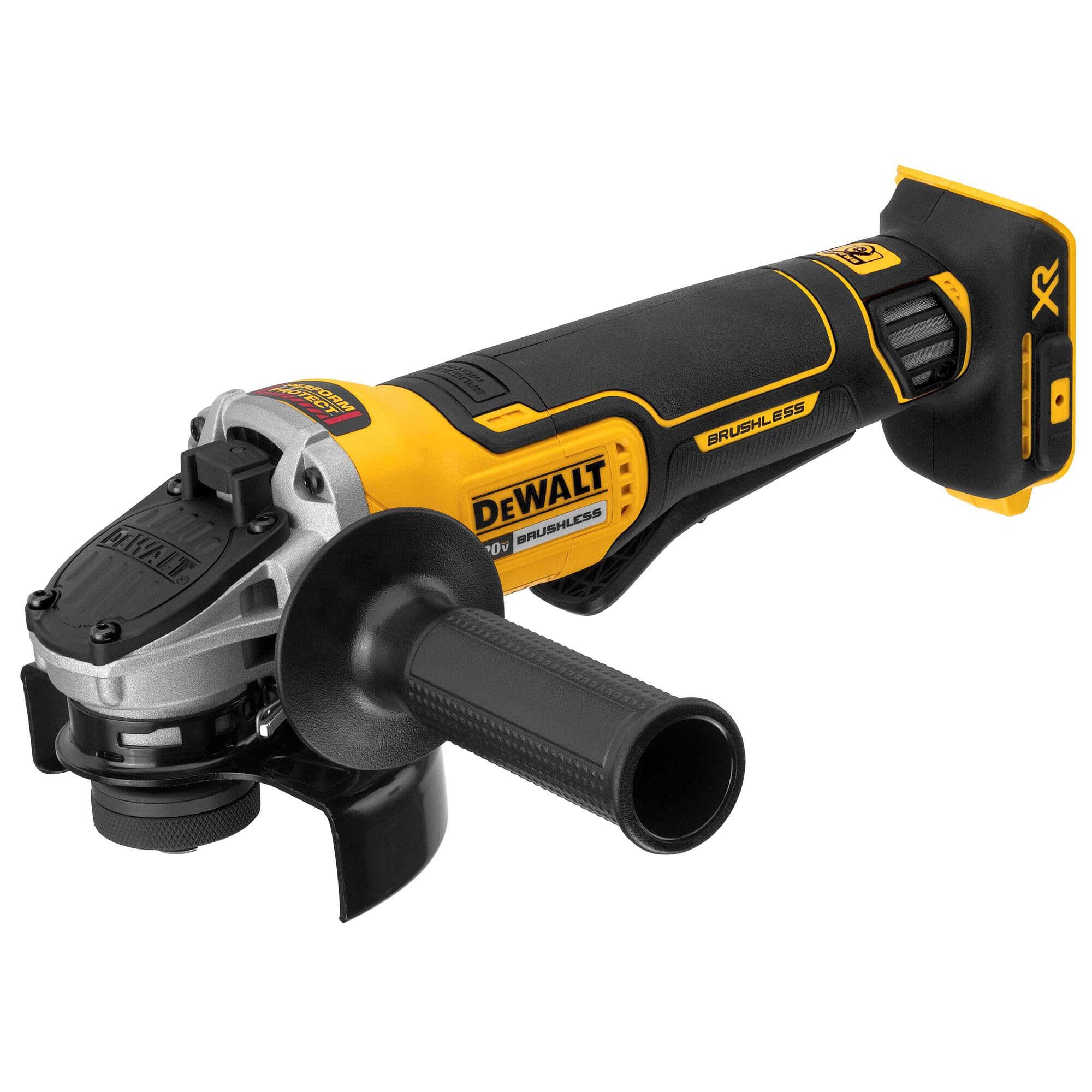 dewalt-dcg413b-20v-max-brushless-4-1-2-angle-grinder-tool-only-9-000-rpm image 1