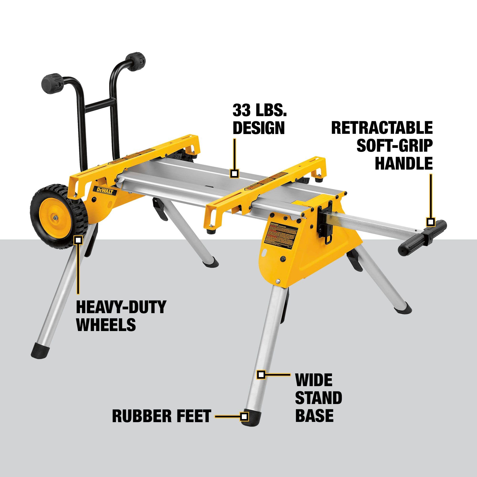 dewalt-dw7440rs-rolling-table-saw-stand-collapsible-lightweight image 5