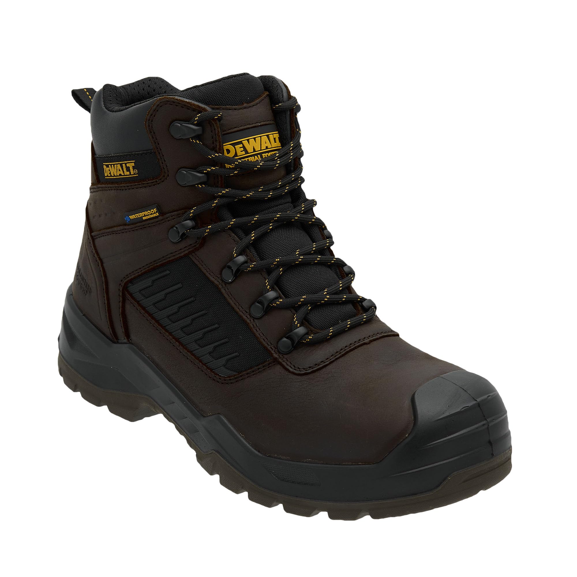 dewalt-reynolds-men-s-waterproof-leather-steel-toe-safety-work-boot image 1