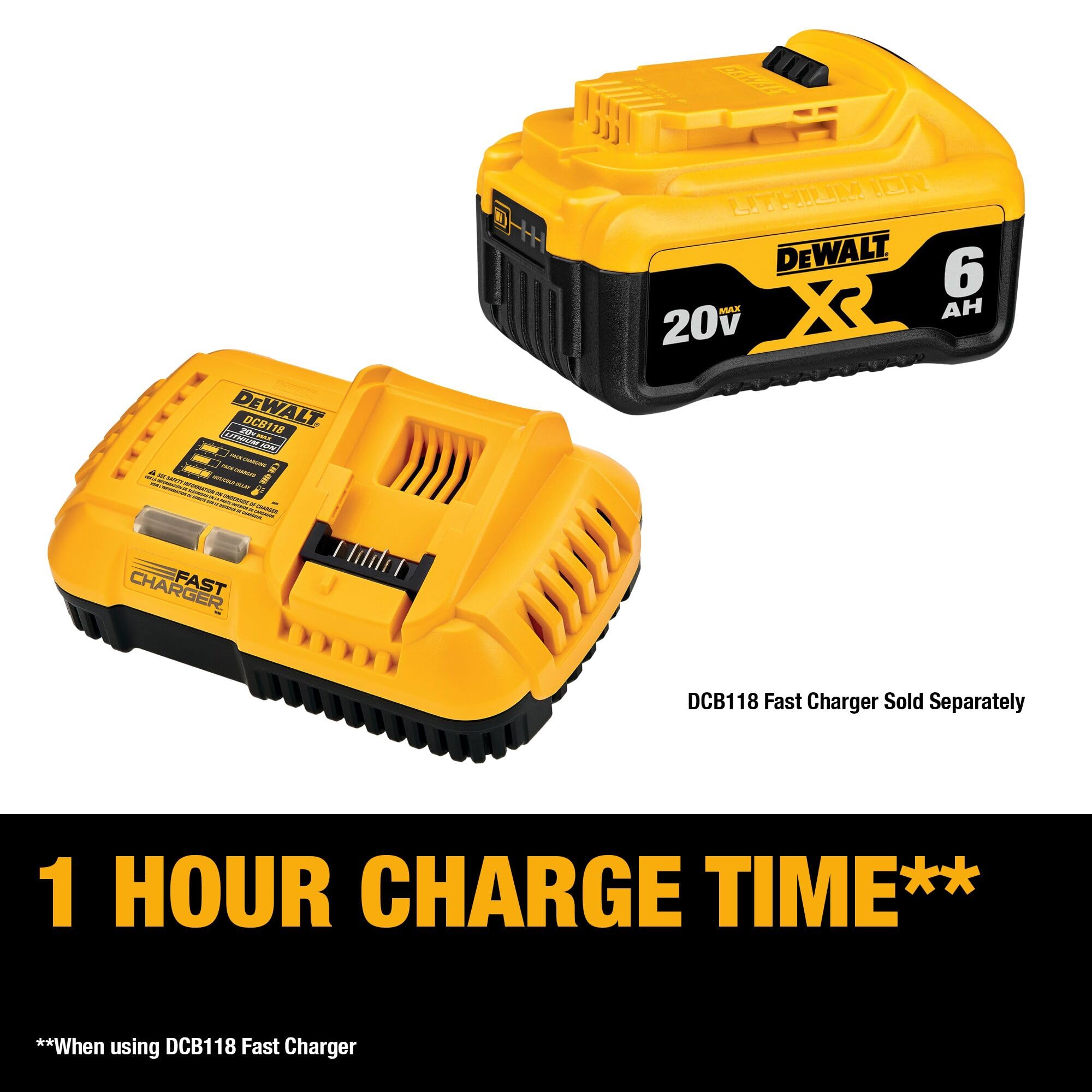 dewalt-dcb206-2-20v-max-xr-premium-battery-2-pack-6-0ah image 5