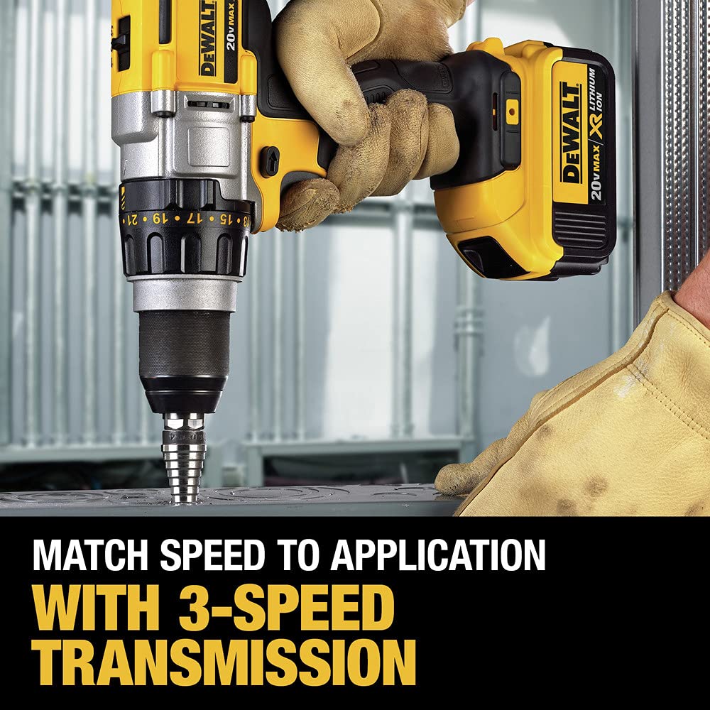 dewalt-dcd980m2-20v-max-3-speed-drill-driver-kit-4-0ah image 8