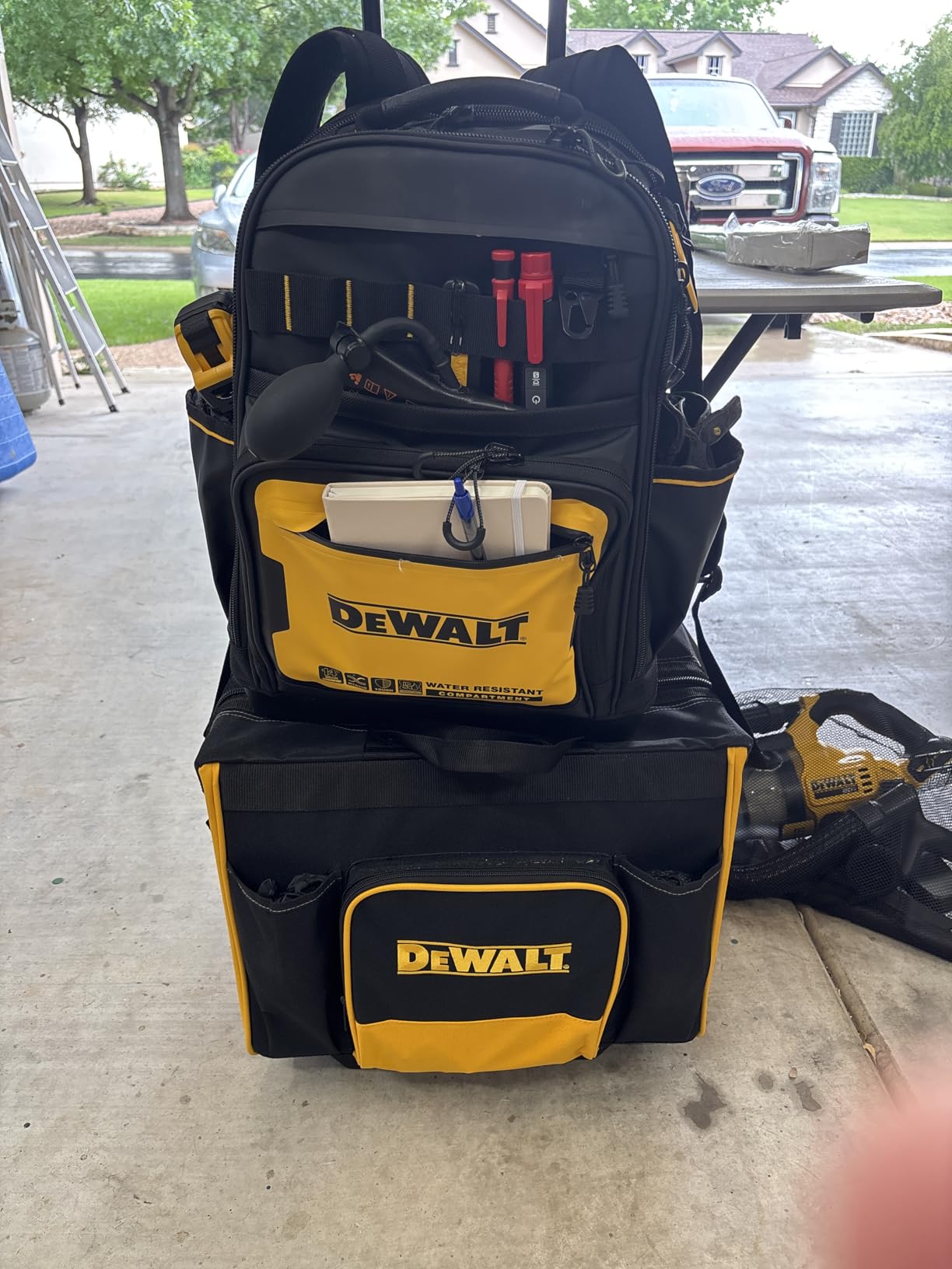Solid backpack