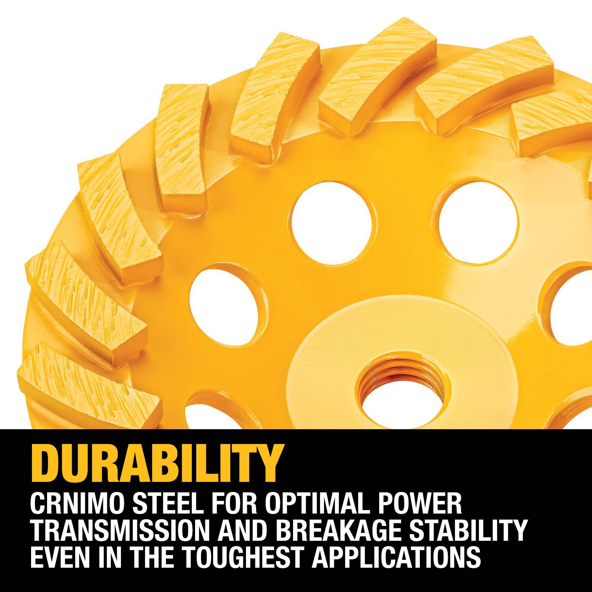 dewalt-dw4772t-xp-turbo-diamond-cup-wheel-4-inch-with-5-8-11-arbor image 3