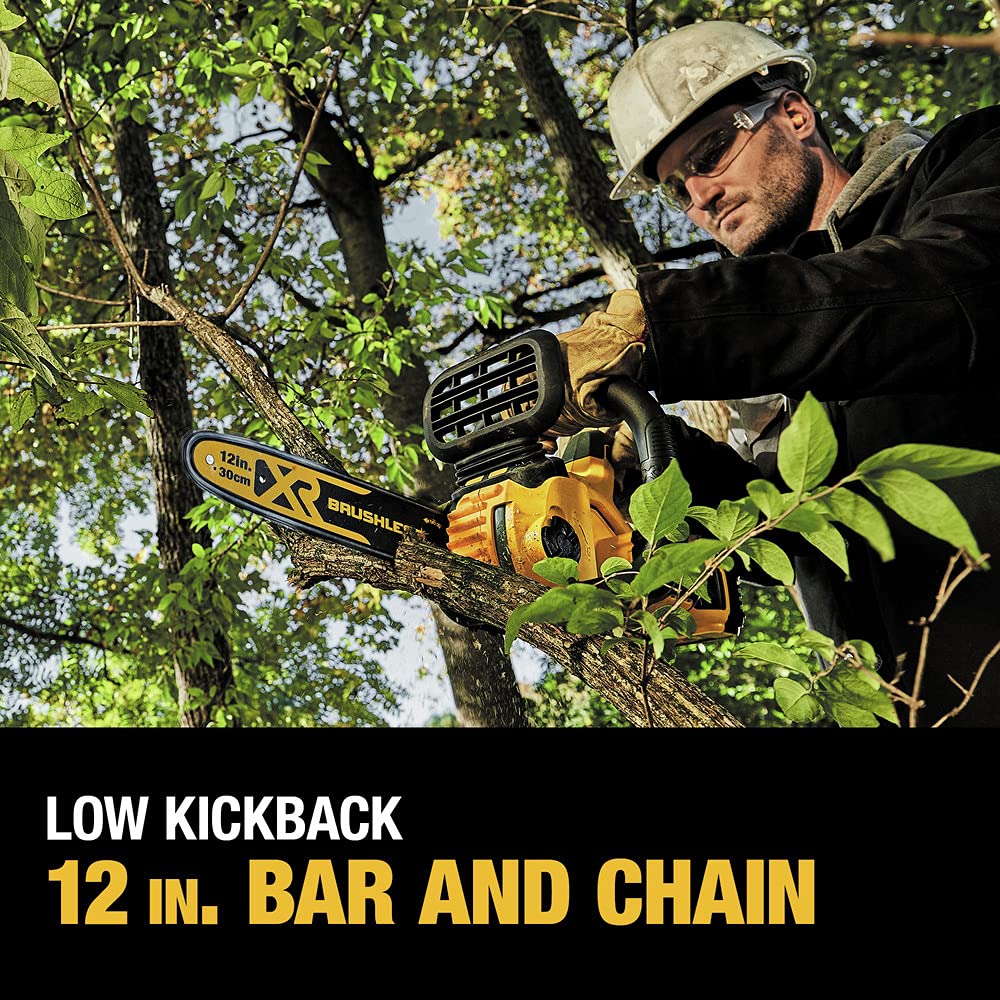 dewalt-dccs620p1-20v-max-compact-chainsaw-kit-with-5ah-battery image 6