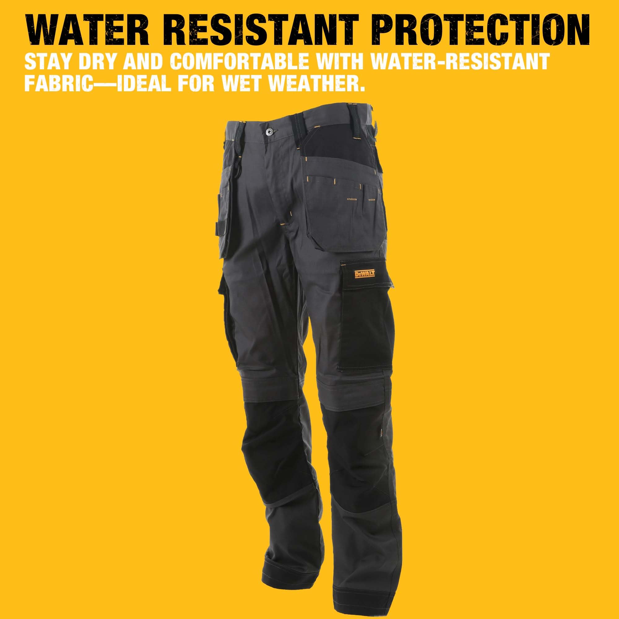 dewalt-barstow-men-s-pro-stretch-utility-work-pants-slim-fit-water-resistant image 3