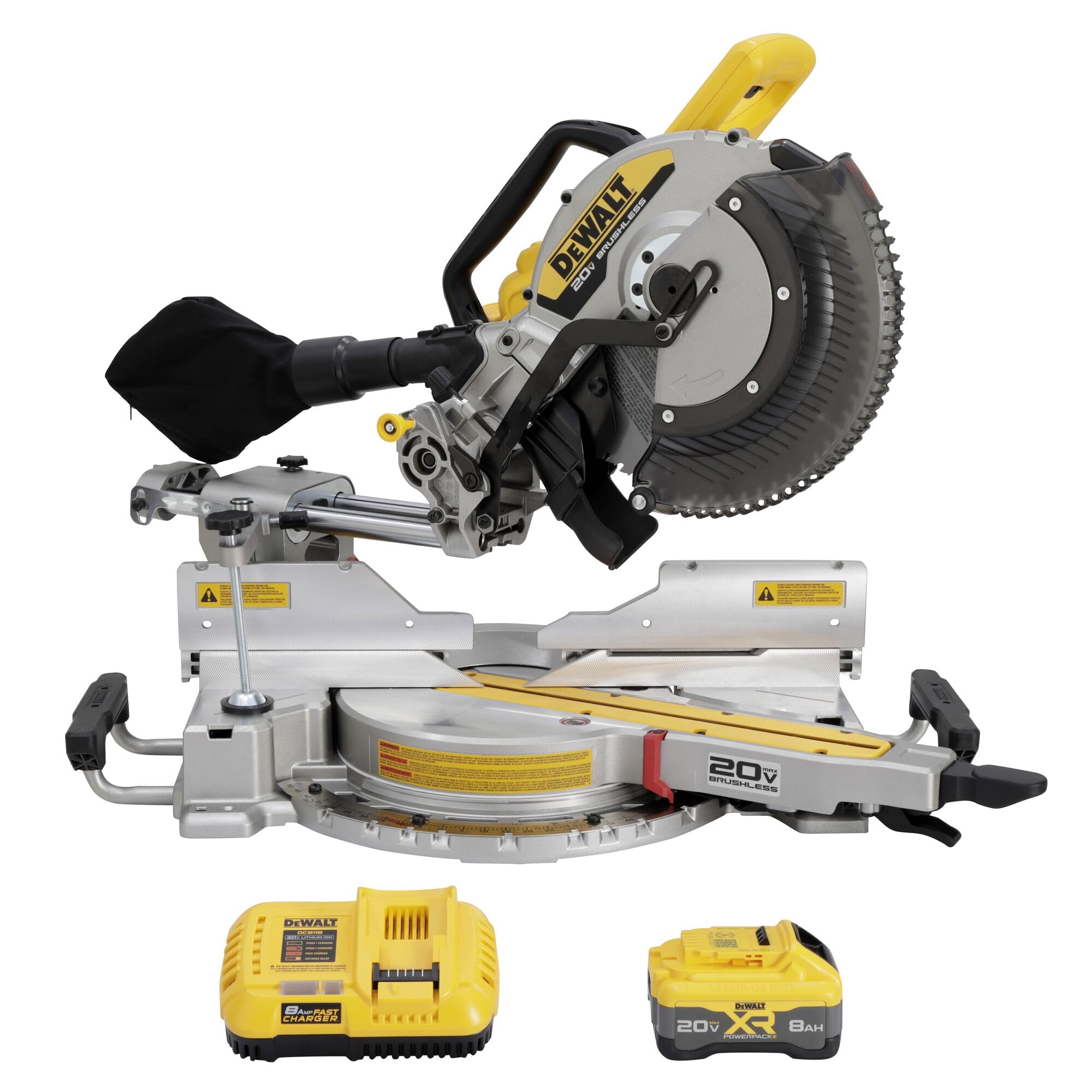 dewalt-dcs785ww1-20v-max-xr-12-in-double-bevel-sliding-miter-saw-kit image 2