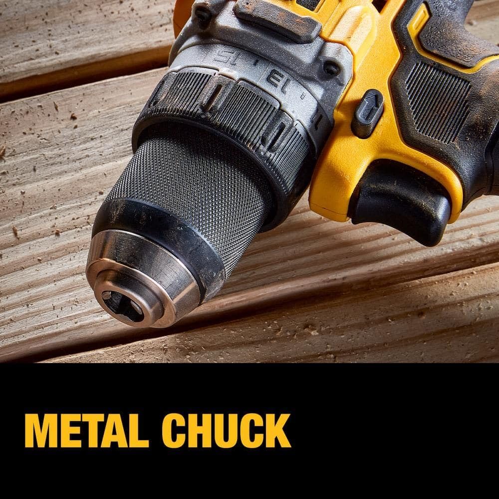 dewalt-20v-max-xr-brushless-cordless-1-2-inch-drill-driver-kit-dcd800d2-with-2-b image 5