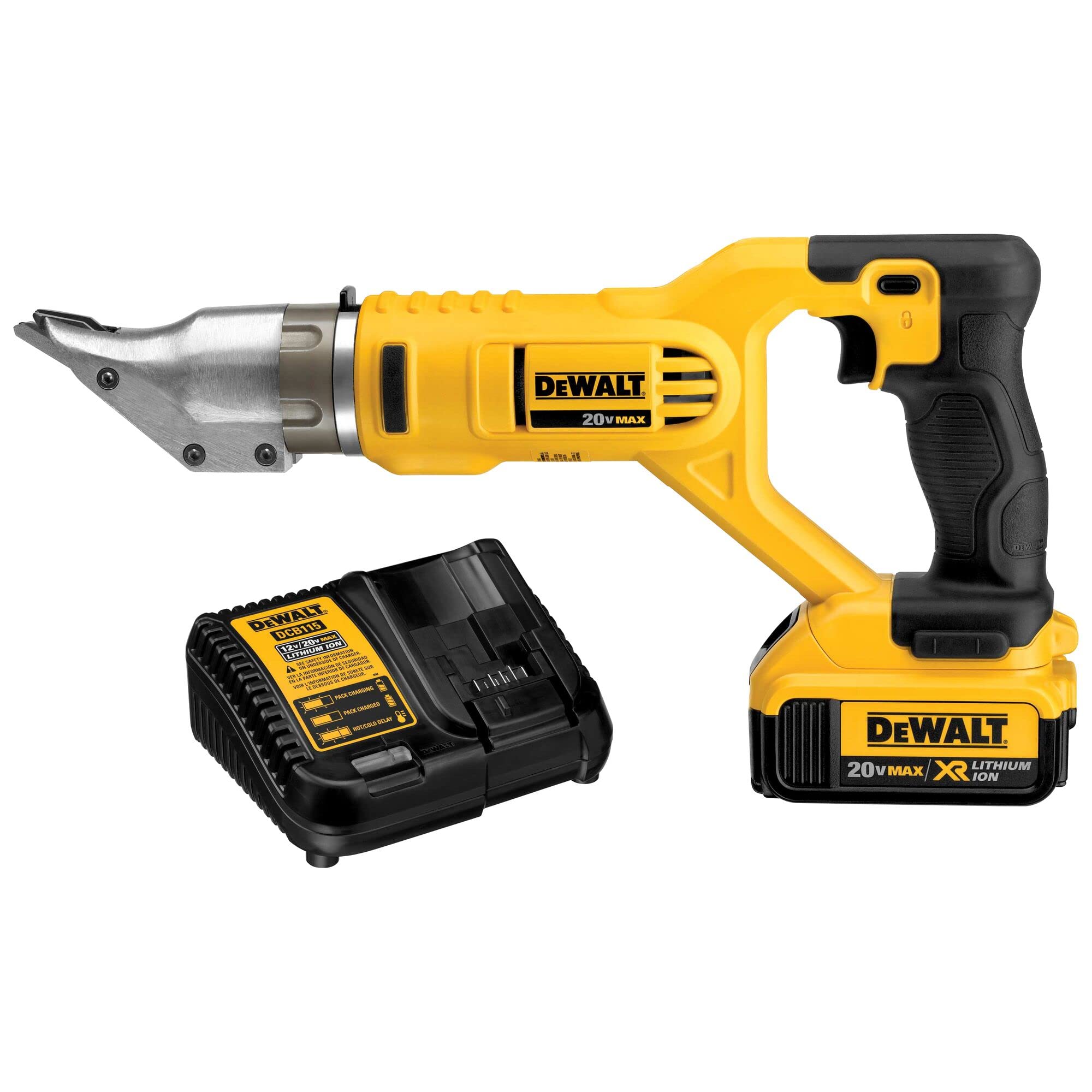 dewalt-dcs491m2-20v-max-18-gauge-swivel-head-metal-shear-kit image 3