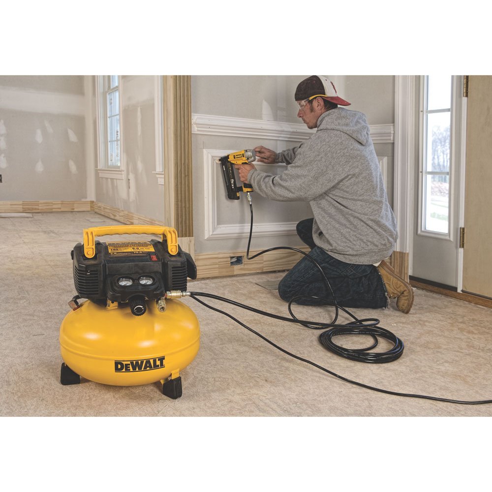 dewalt-dwc1kit-b-18-gauge-brad-nailer-6-gallon-compressor-combo-kit image 2