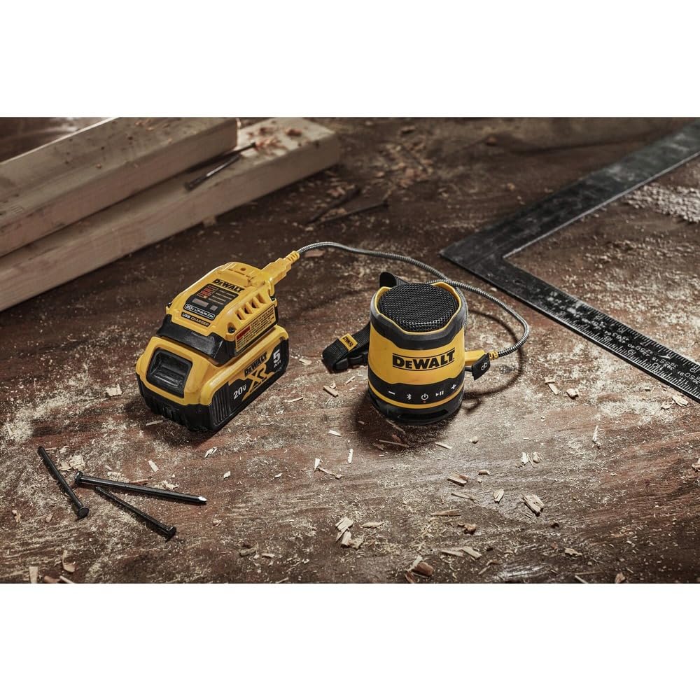dewalt-dcr008-usb-c-rechargeable-jobsite-bluetooth-speaker image 8