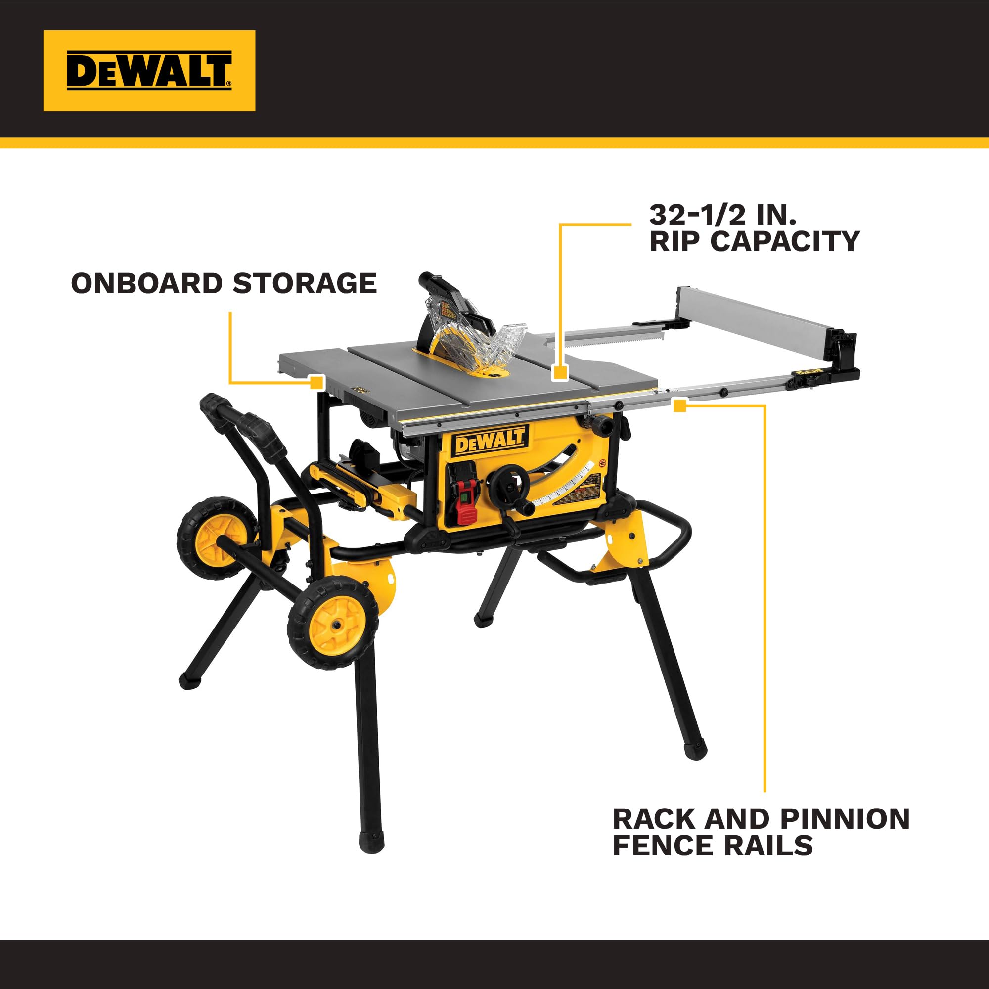dewalt-10-inch-jobsite-table-saw-with-rolling-stand-15-amp-dwe7491rs image 3