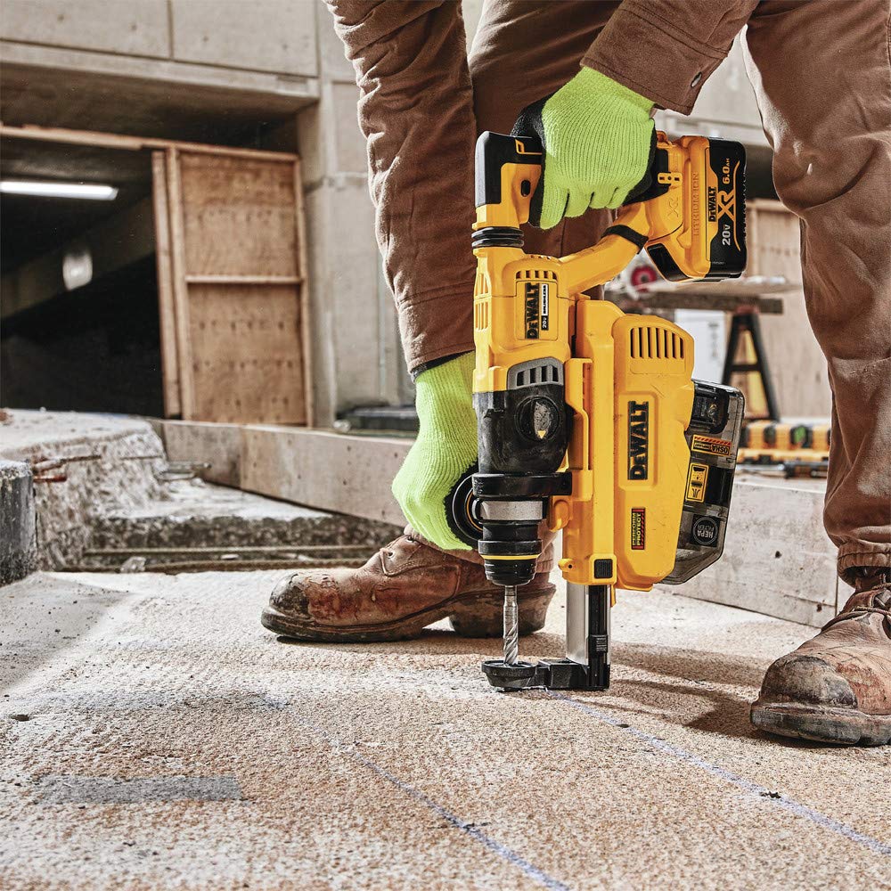 dewalt-dch263r2dh-1-1-8-d-handle-rotary-hammer-with-dust-extractor-kit image 5