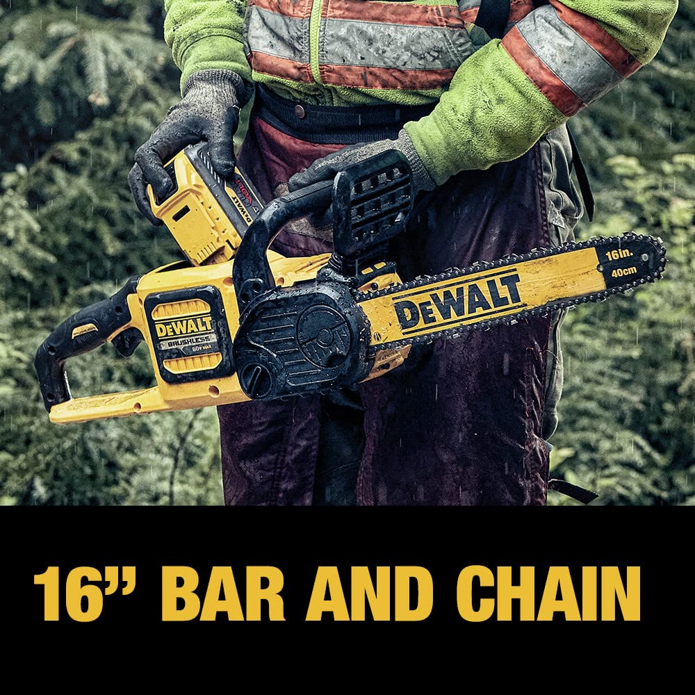 dewalt-flexvolt-dccs670t1-60v-max-16-inch-cordless-chainsaw-kit-with-2-0ah-batte image 8