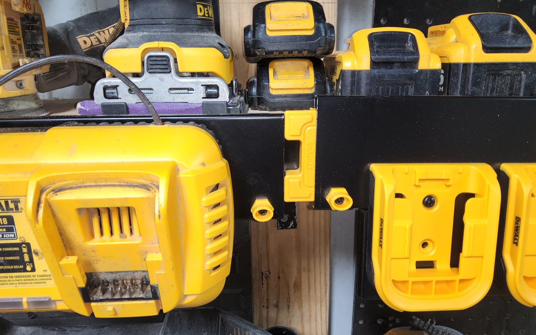 Keeps batteries in place