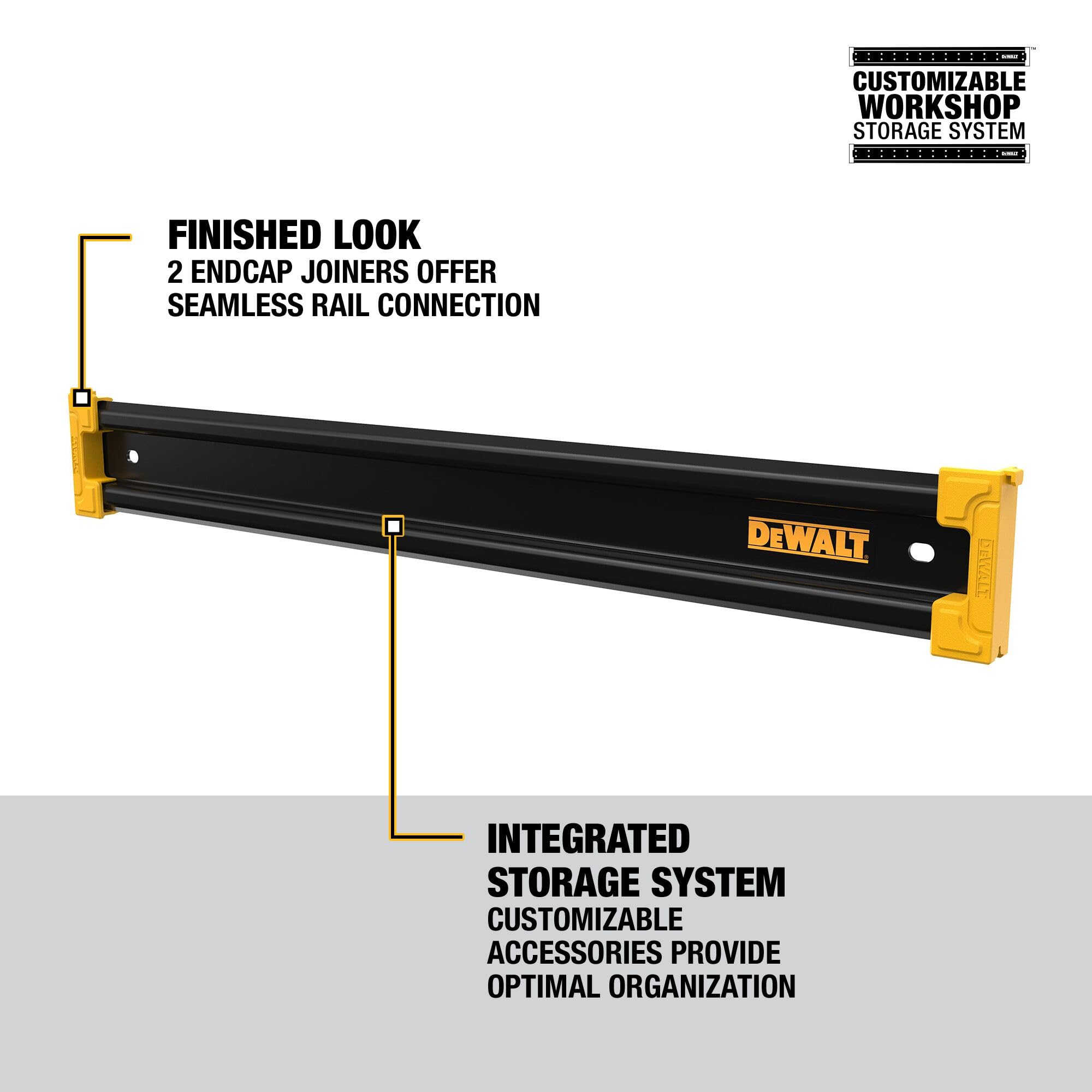 dewalt-dwst82827-20-inch-metal-rail-for-workbench-and-workshop-storage image 3
