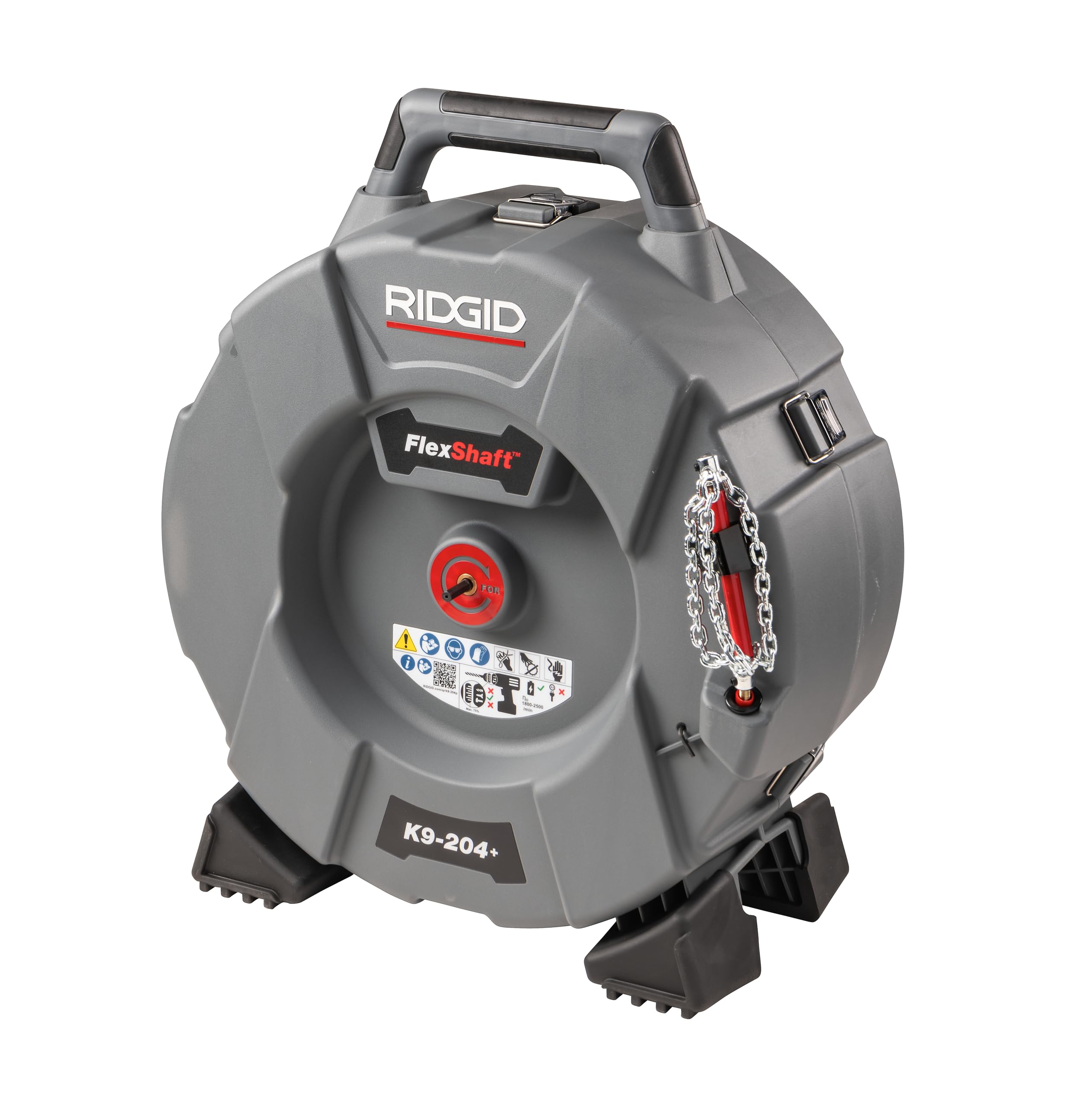 ridgid-76198-flexshaft-k9-204-drain-cleaning-machine-70-ft-cable-for-2-to-4-pipe image 1