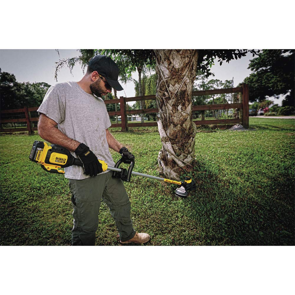 dewalt-20v-max-brushless-string-trimmer-13-cut-quickload-bare-tool image 4