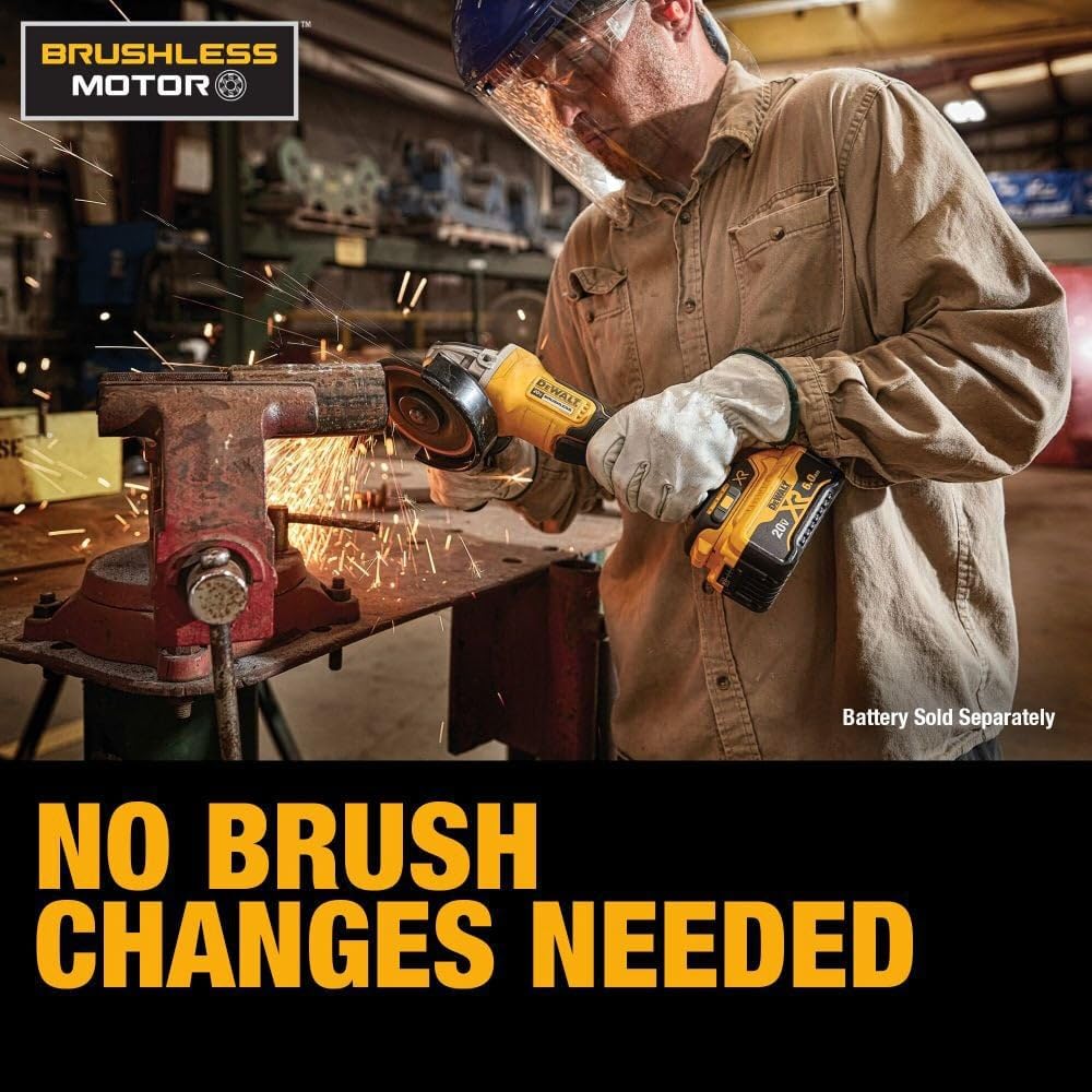 dewalt-dck231e2-20v-max-brushless-drill-and-grinder-combo-kit-2-batteries-includ image 4