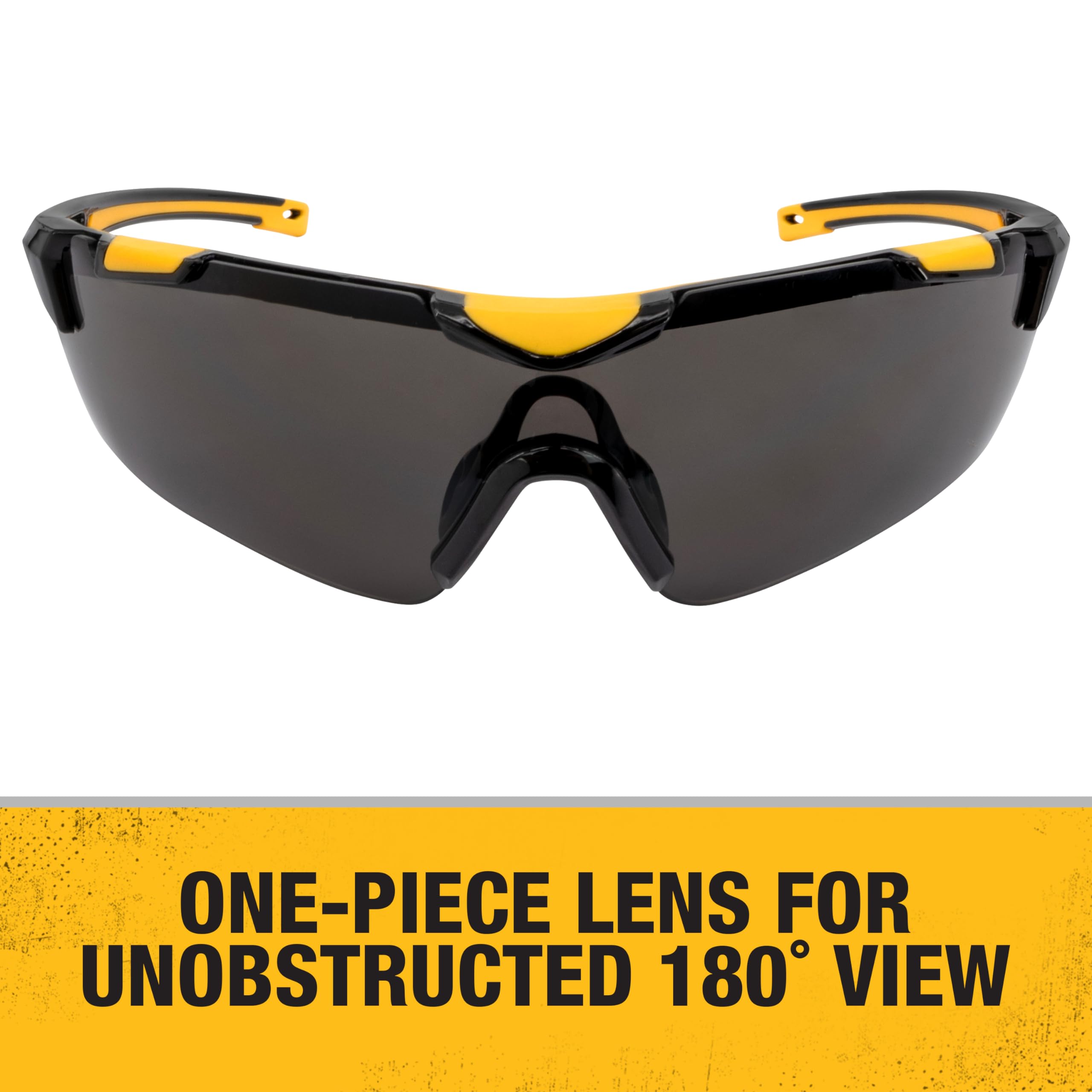 dewalt-dpg110-chisel-half-frame-safety-glasses-black-frame-smoke-lens image 6