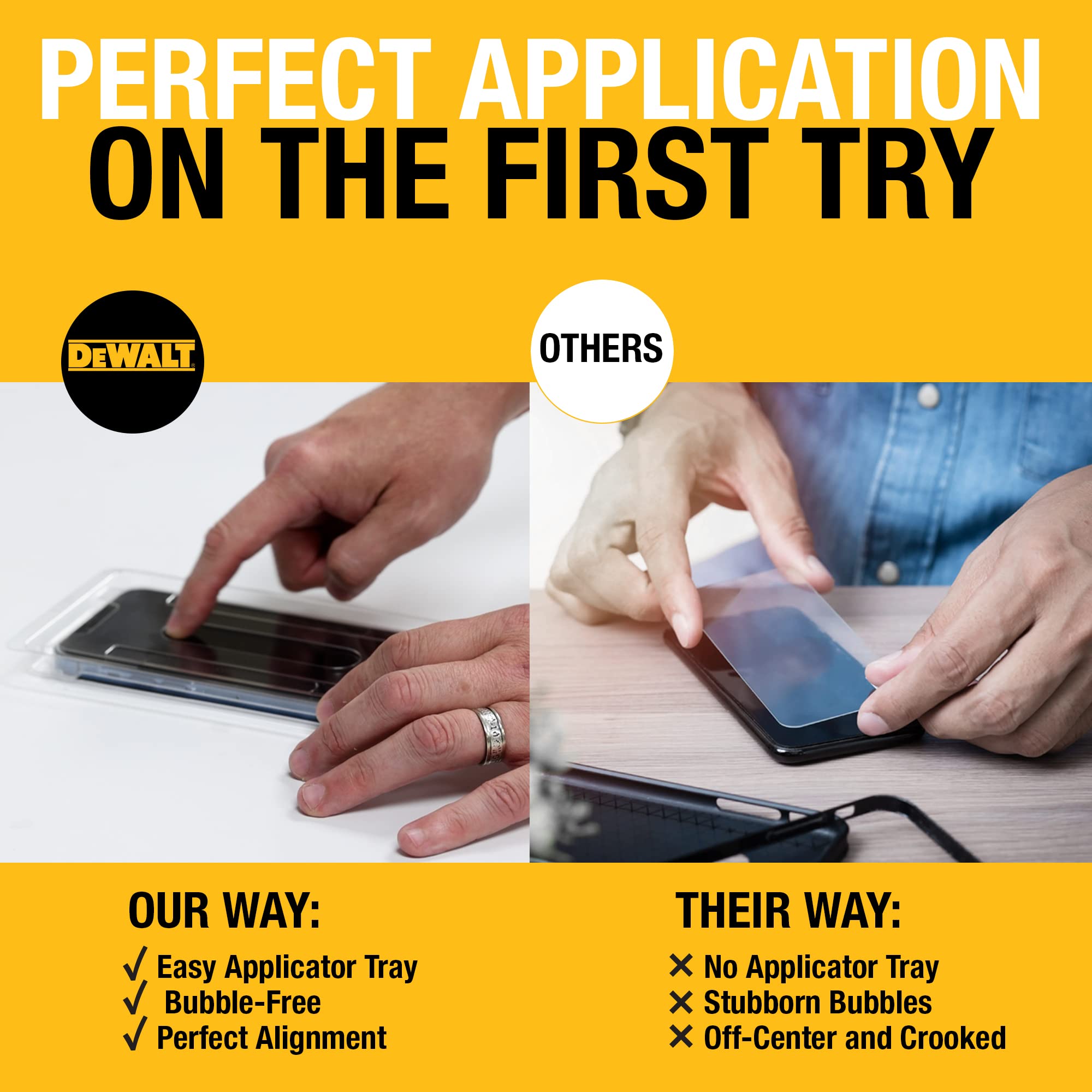 dewalt-tempered-glass-screen-protector-for-iphone-12-mini image 3